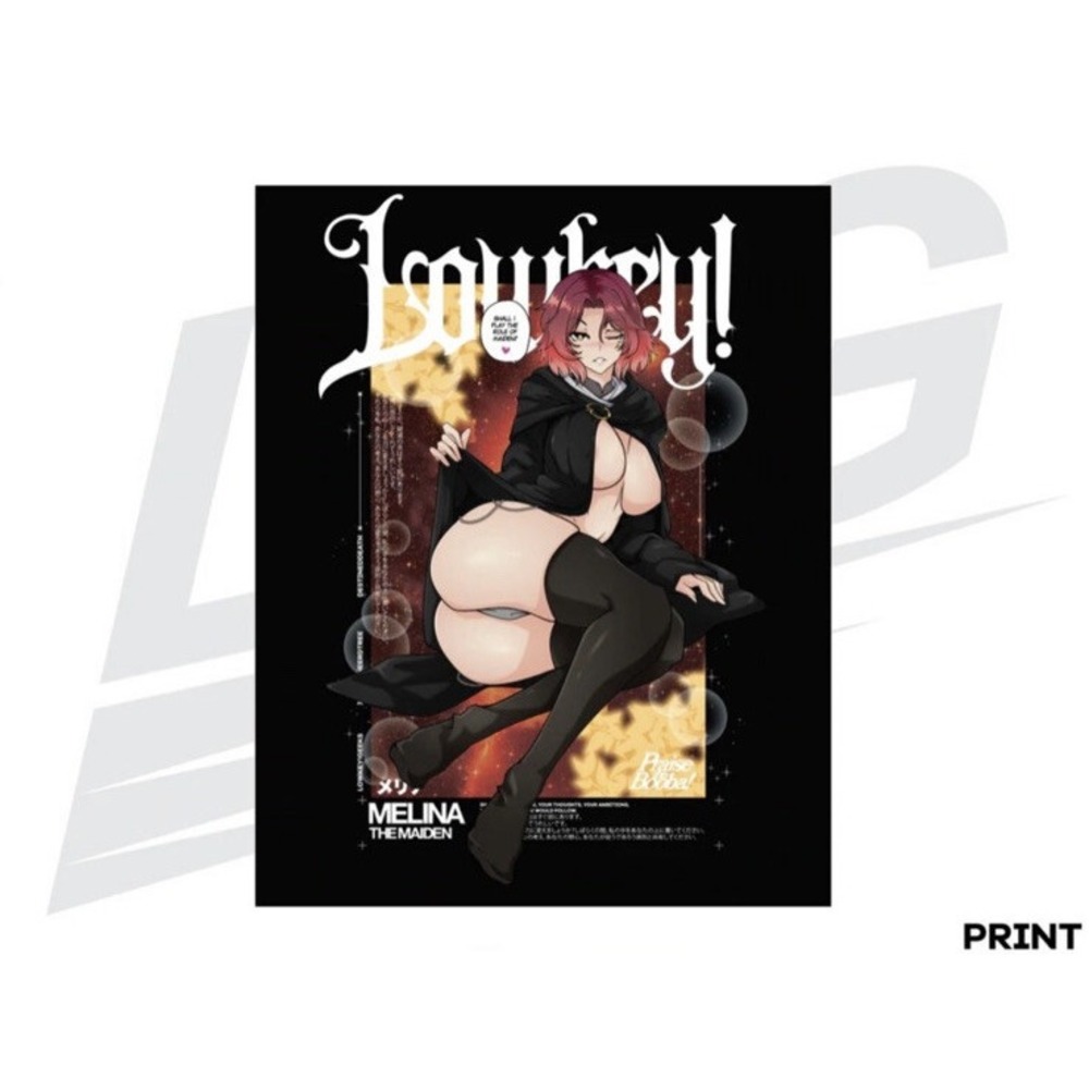 Lowkey Geeks"MELINA THE MAIDEN" Print
